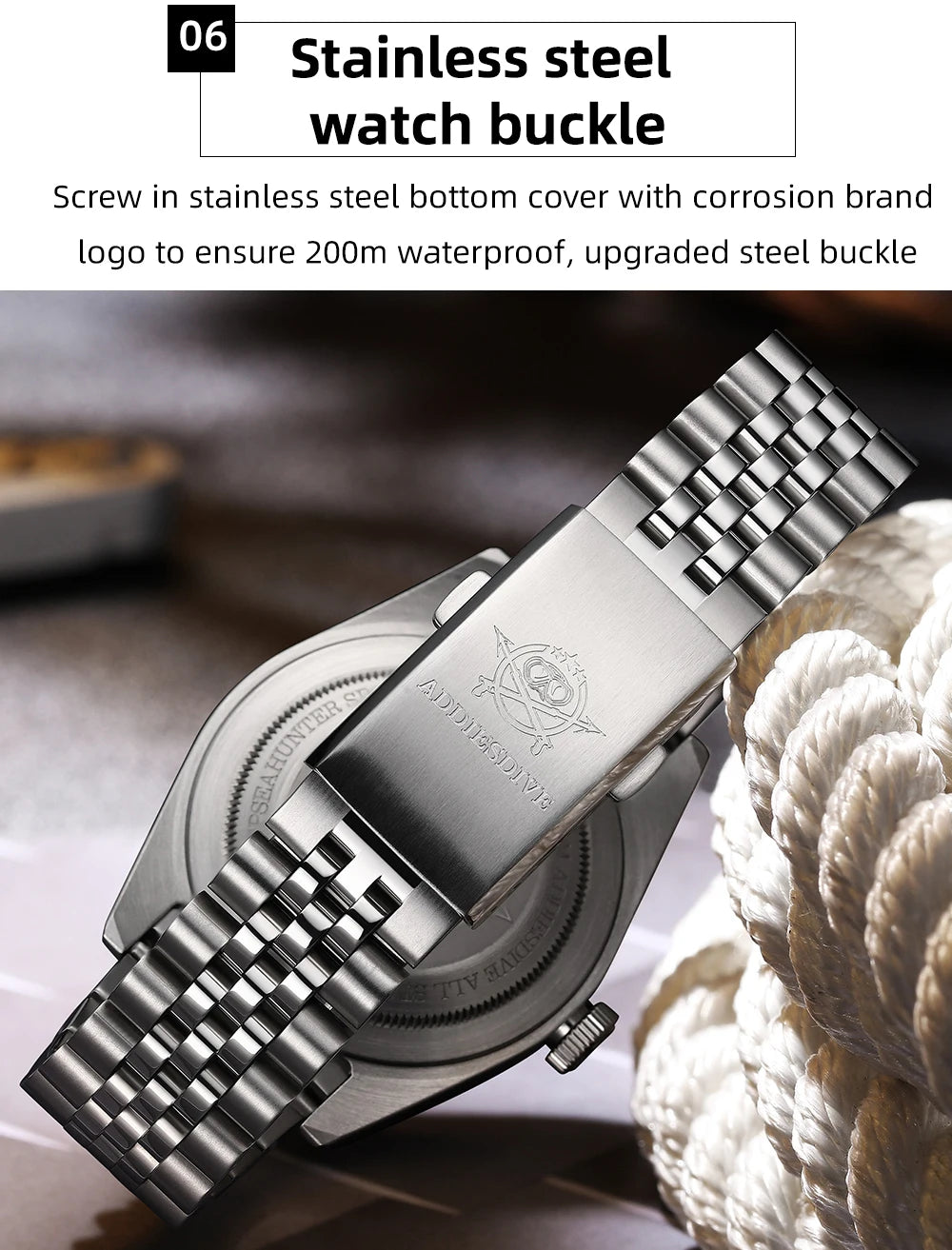 ADDIESDIVE 2024 Top Luxury Men GMT Quartz Wrist Watches Men's Business Sports Luminous 20Bar Waterproof Watch Gift Reloj Hombre